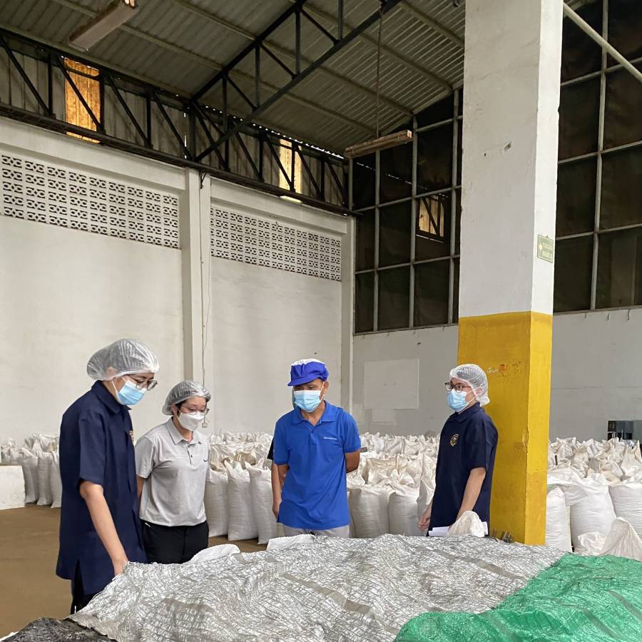 กองควบคุมอาหารและยาสัตว์ เข้าตรวจประเมินระบบ GHPs และ HACCP โรงงานผลิตอาหารสัตว์ ประเภทวัตถุดิบ ชนิดปลาป่น ในพื้นที่จังหวัดสมุทรสาคร