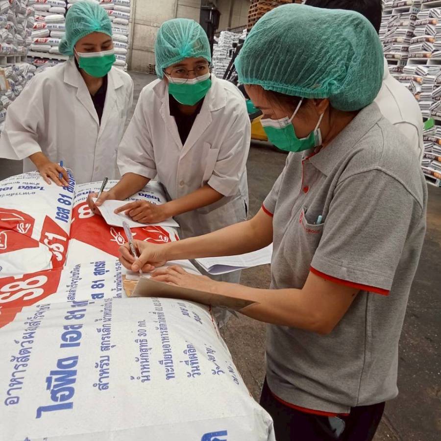 กองควบคุมอาหารและยาสัตว์ เข้าตรวจประเมินระบบ GHPs โรงงานผลิตอาหารสัตว์ประเภทวัตถุที่ผสมแล้ว ชนิดอาหารสัตว์ผสมสำเร็จรูปในพื้นที่จังหวัดสระบุรี