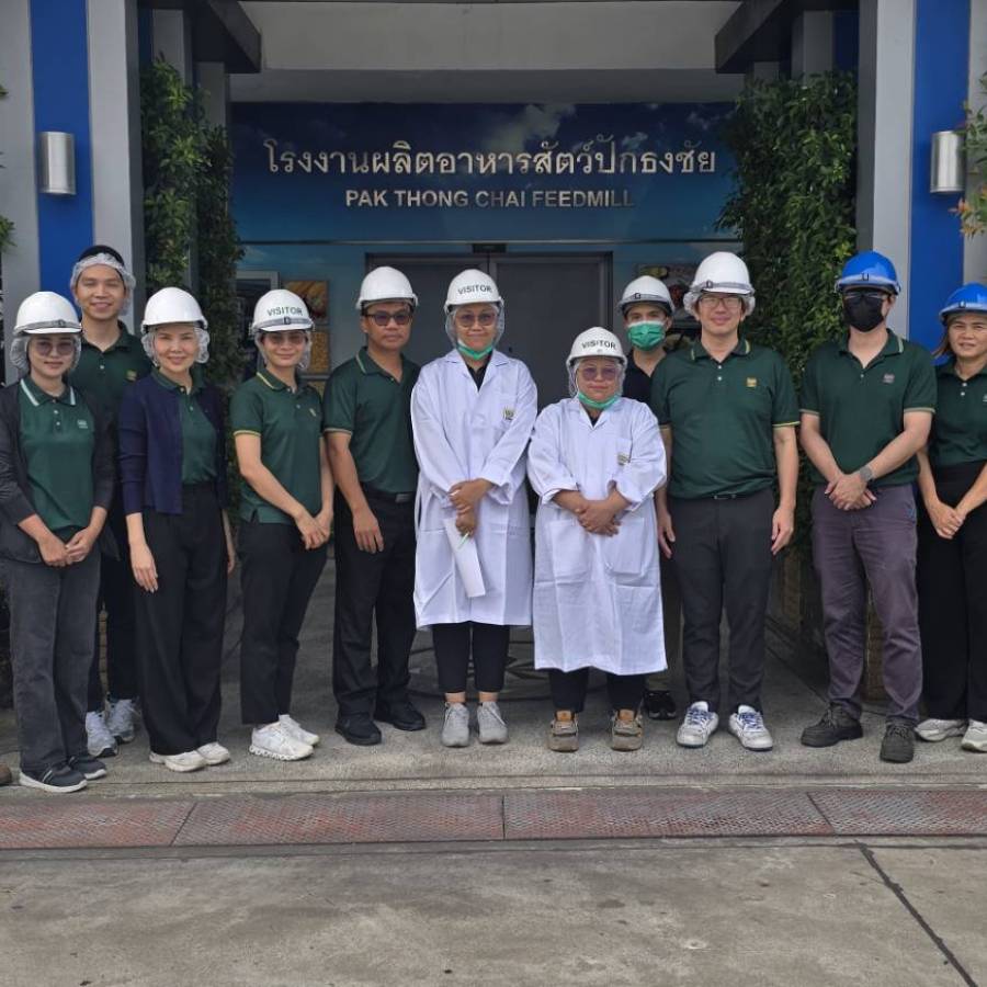 กองควบคุมอาหารและยาสัตว์ เข้าตรวจประเมินระบบ GHPs และ HACCP โรงงานผลิตอาหารสัตว์ ในพื้นที่จังหวัดนครราชสีมา