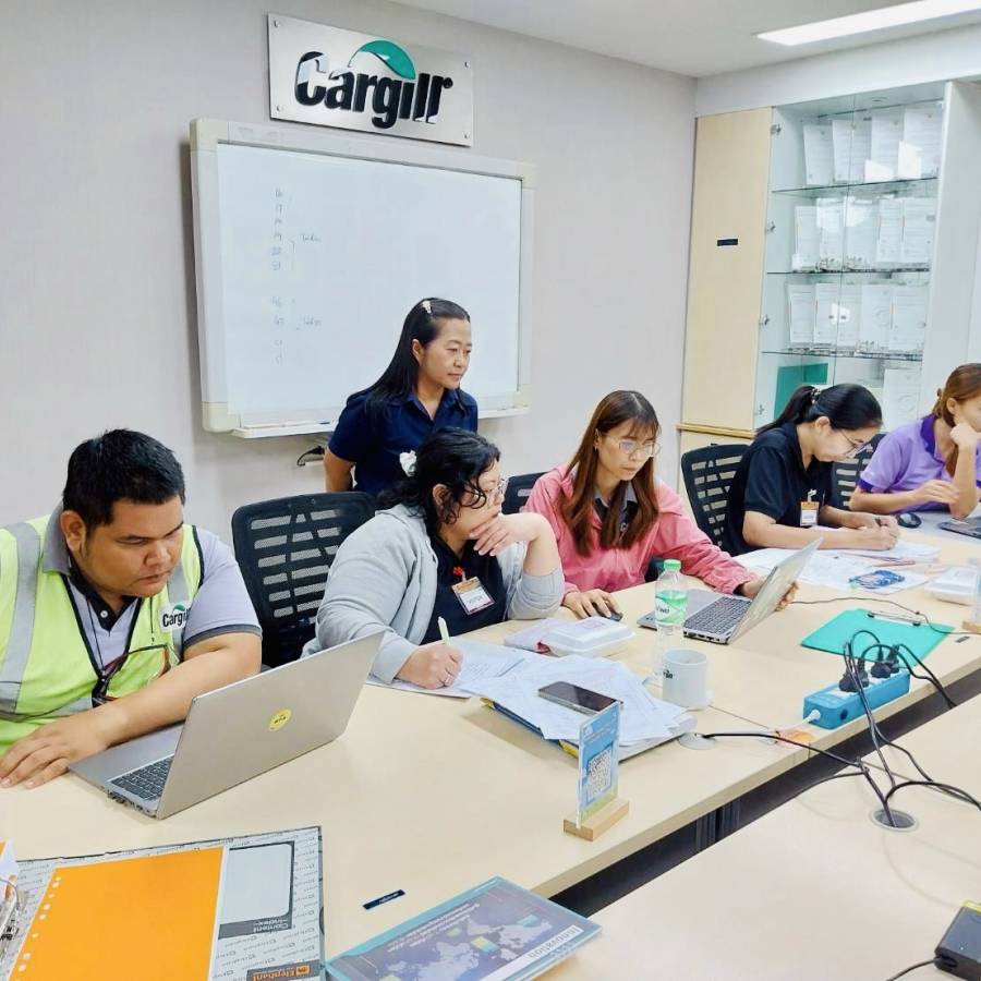 กองควบคุมอาหารและยาสัตว์ เข้าตรวจประเมินระบบ GHPs และ HACCP โรงงานผลิตอาหารสัตว์  ประเภทวัตถุที่ผสมแล้ว อาหารสัตว์ผสมสำเร็จรูป ในพื้นที่จังหวัดสระบุรี