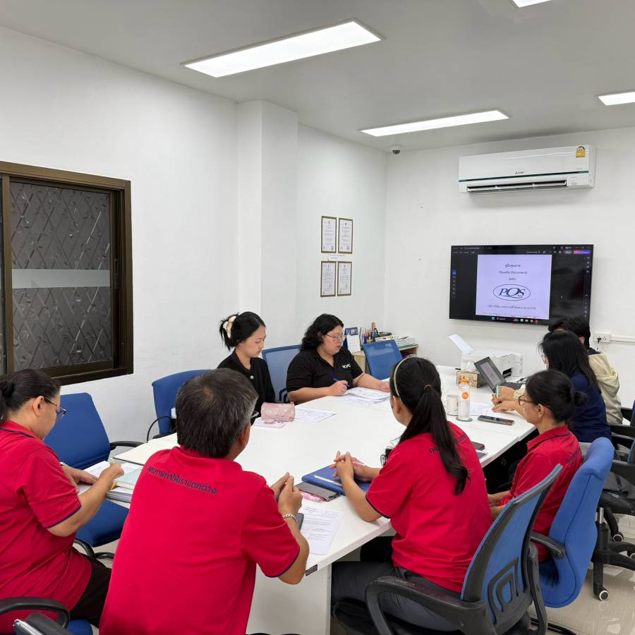 กองควบคุมอาหารและยาสัตว์ เข้าตรวจประเมินระบบ GHPs และ HACCP โรงงานผลิตอาหารสัตว์ ประเภทวัตถุที่ผสมแล้ว ชนิดสารผสมล่วงหน้า (พรีมิกซ์) และประเภทอาหารเสริมสำหรับสัตว์ ในพื้นที่จังหวัดปทุมธานี