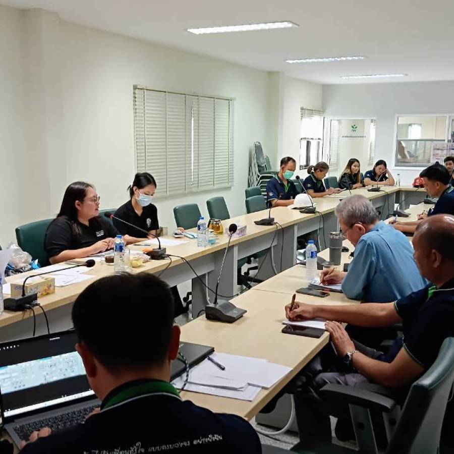 กองควบคุมอาหารและยาสัตว์ เข้าตรวจประเมินระบบ GHPs โรงงานผลิตอาหารสัตว์  ประเภทวัตถุที่ผสมแล้ว ชนิดอาหารสัตว์ผสมสำเร็จรูป ในพื้นที่จังหวัดสมุทรสาคร