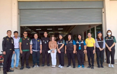  กองควบคุมอาหารและยาสัตว์  เข้าตรวจสอบสถานที่ต้องสงสัยว่ามีการผลิต หรือเก็บยาสัตว์ในพื้นที่จังหวัดมหาสารคาม
