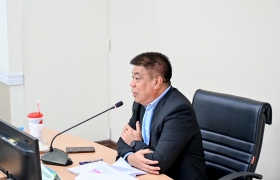 กองควบคุมอาหารและยาสัตว์  เข้าร่วมการประชุมติดตาม เร่งรัดการใช้จ่ายเงินงบประมาณรายจ่ายประจำปีงบประมาณ พ.ศ.2568
