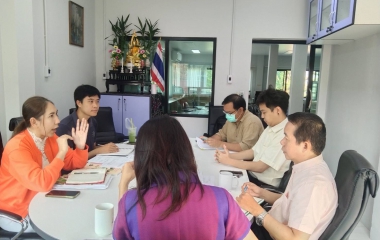 กองควบคุมอาหารและยาสัตว์ กลุ่มมาตรฐานอาหารสัตว์ร่วมประชุมหารือแนวทางการดำเนินการตามโครงการ  สำรวจคุณภาพและสารตกค้างในอาหารสัตว์ผสมครบส่วน (Total mixed ration : TMR)  อาหารสัตว์หมัก (Fermented feed) และพืชอาหารสัตว์หมัก (Silage)  ประจำปีงบประมาณ 2568 