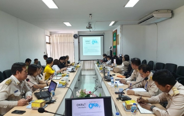 ประชุมการจัดทำ OKR : Objective Key Results